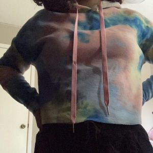 tie dye hoodie